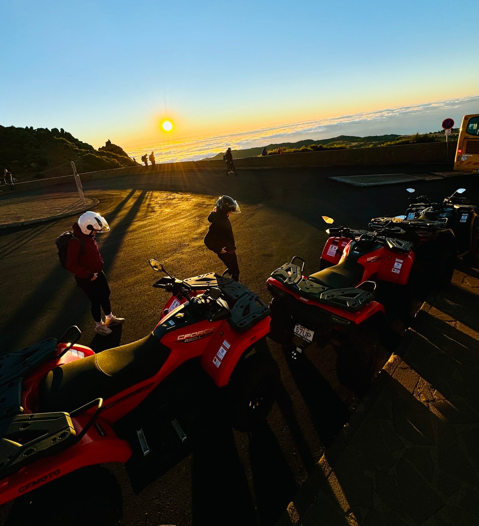 quad bike sunrise tour Madeira Pico do Arieiro